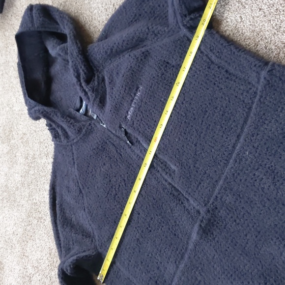 Marmot Orsa Polartec Wool Hoodie Black Women's Large - Picture 6 of 7